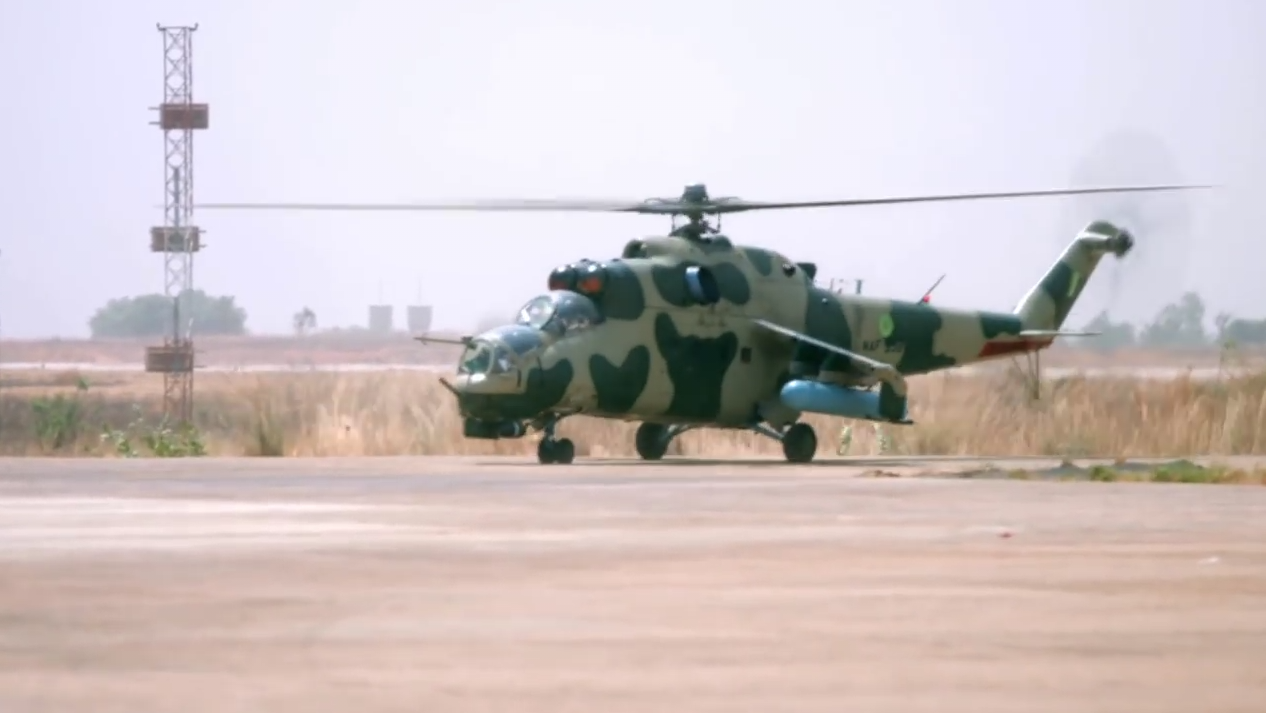 Image result for Nigerian MI17 helicopter