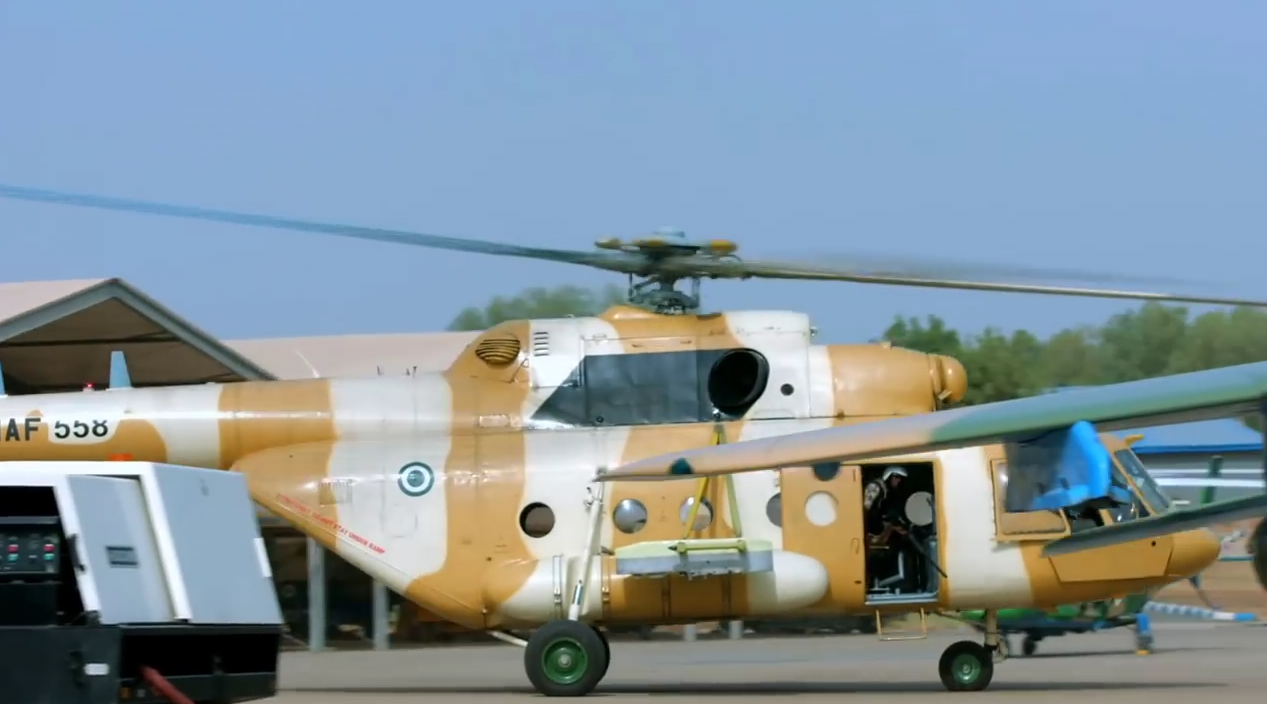 Image result for Nigerian MI17 helicopter